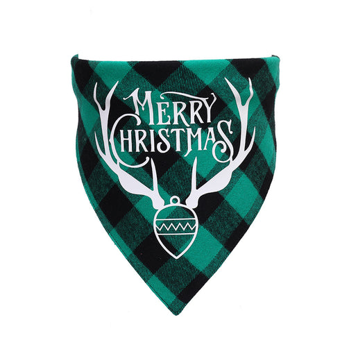 Dog Snowman Christmas Pets Scarf
